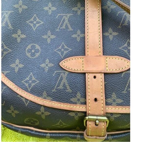 Authentic Louis Vuitton Samur 35 Double Saddle Bag Messenger Unisex Excellent - Picture 3 of 14